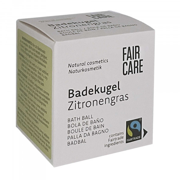 FAIR CARE Badekugel Zitronengras (1 Stück)