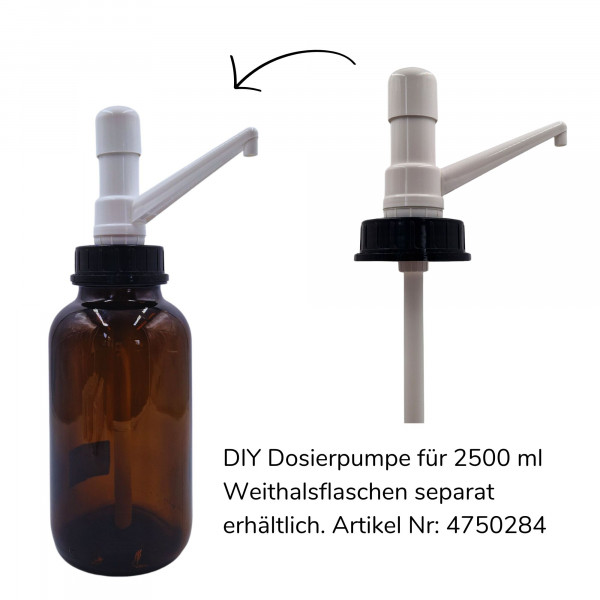 Dosierpumpe für 2500 ml Glasflasche