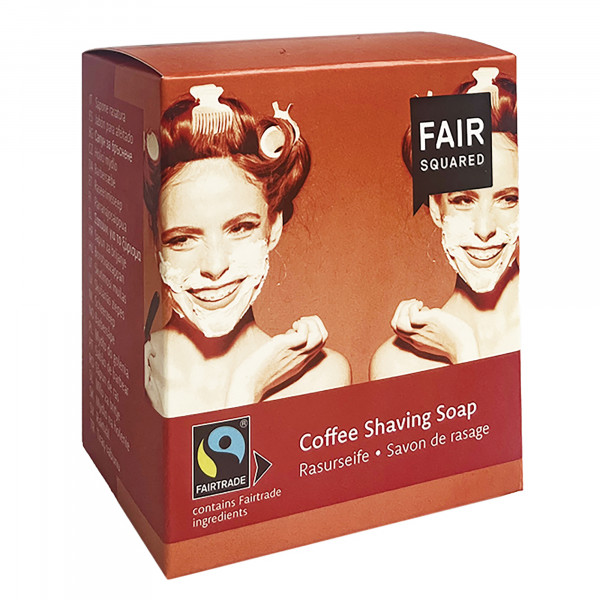 FAIR SQUARED Coffee Shaving Soap / Rasurseife 160 gr.