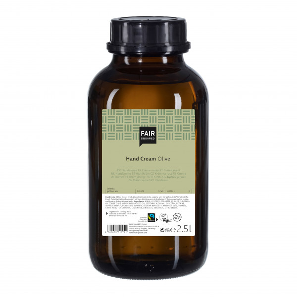 FAIR SQUARED Hand Cream Olive 2500 ml