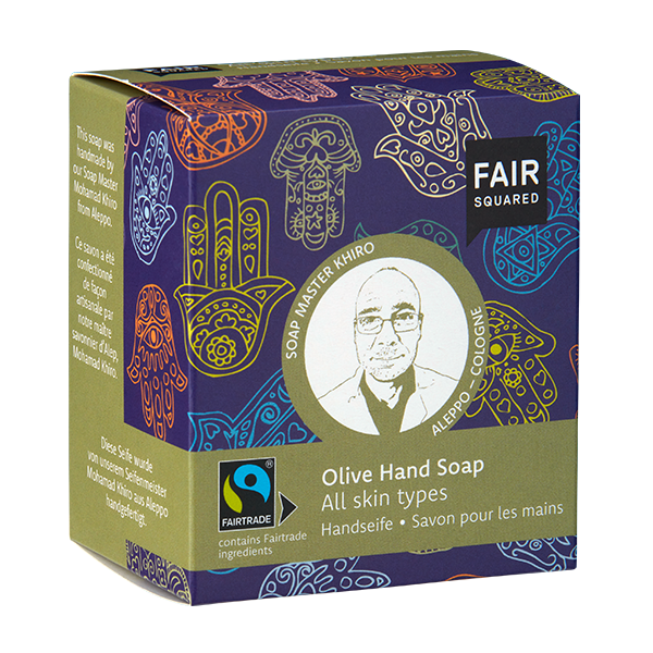 FAIR SQUARED Handsoap Olive 160 gr.